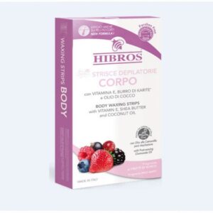 HIBROS - STRISCE DEPILATORIE CORPO Frutti di bosco