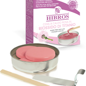 HIBROS - CERA A CALDO VISO con Tegamino