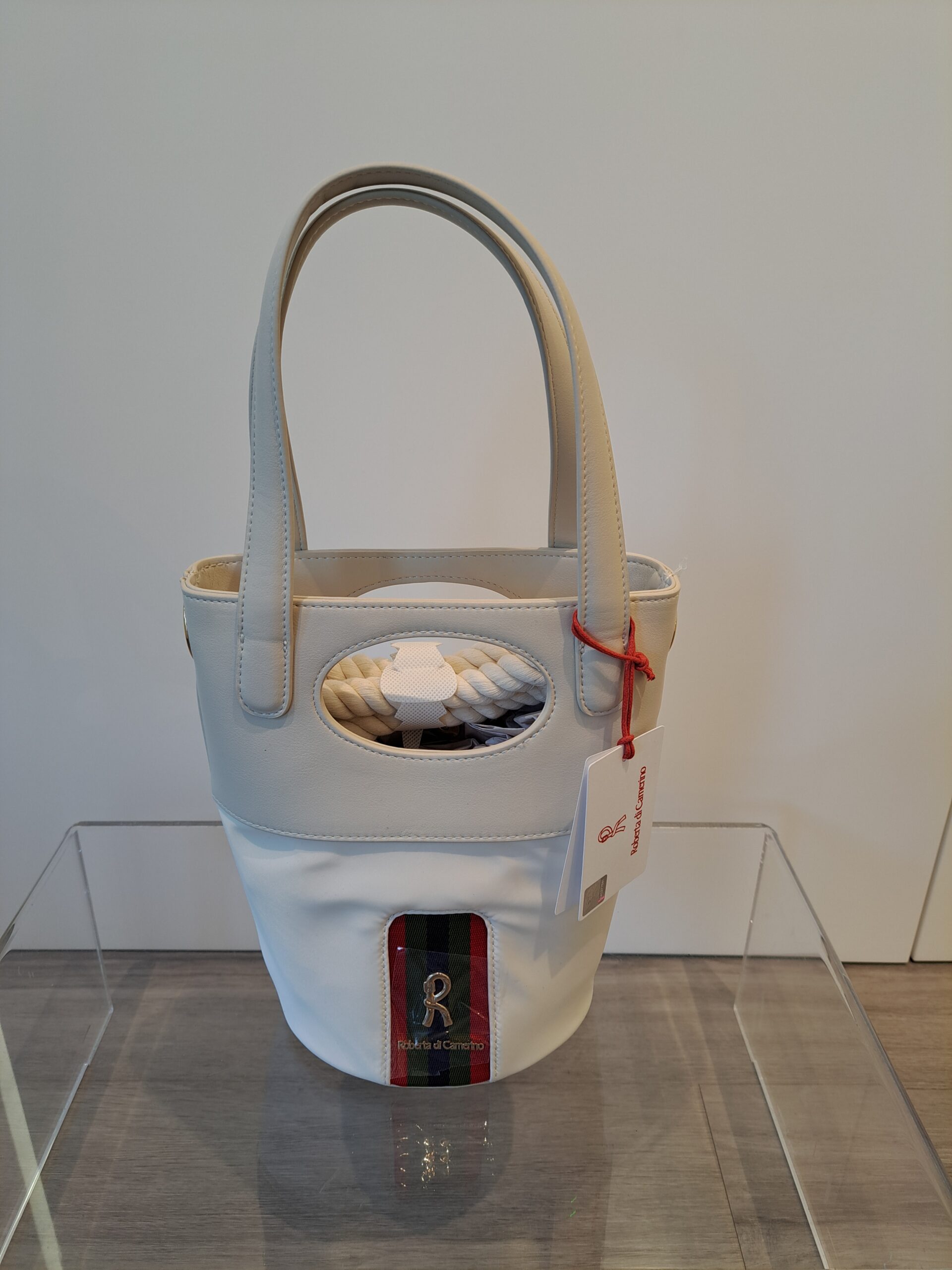 ROBERTA DI CAMERINO - Bilbao Bucket Bag Bianca